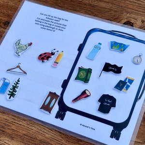 Arbaeen Travel Bag Printable activity, sorting ,digital download, Ashura, Imam Hussain, Arbaeen, Shia, الاربعين, الامام الحسين, شيعة