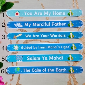 Velcro Bracelets, Imam Mahd, Prizes, Goody Bags, Birthday, Bulk Bracelets Shia, Shia, Jamkaran, Ya Mahdi, يا مهدي جمكران, Mahdi