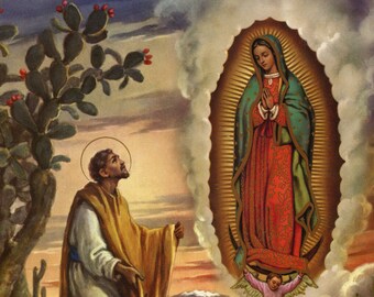 St Juan Diego Print - Etsy