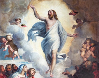 ASCENSION Sh1 - Catholic picture - print