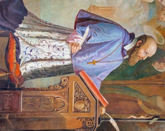 ST. FRANCIS De SALES Sh - Catholic picture - print