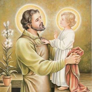 ST. JOSEPH 3 - Catholic picture - print