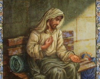 A Prayer for Homeless N - Holy card - Prayer card -Pack of 25