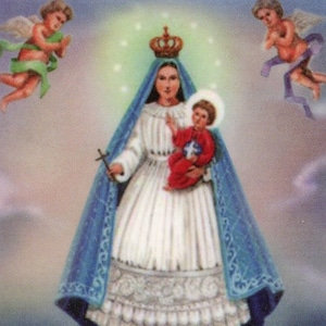 Nossa Senhora da Caridade - Cartão de oração - Pacote com 25