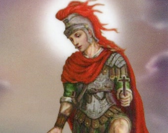 ST. FLORIAN - Holy card - Prayer card -Pack of 25