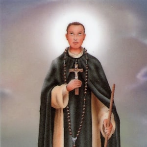São Martinho De Porres - Relíquia Cartão Sagrado - Abençoado pelo Papa Francisco