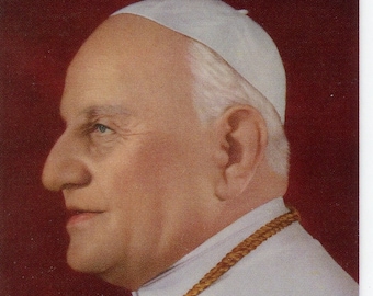 Pope St. John XXIII 1 - Holy card - Prayer card -Pack of 25
