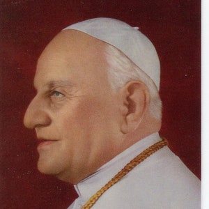 Papa São João XXIII 1 - Cartão sagrado - Cartão de oração - Pacote de 25