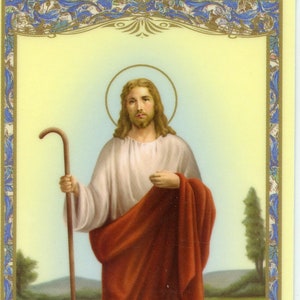 SALMO 23 - Immagine sacra - Immagine di preghiera - Confezione da 25