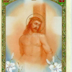 PASSION OF CHRIST 2 - Holy card - Prayer card -Pack of 25