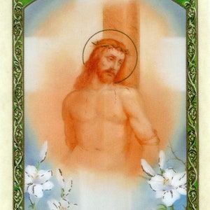 Passion of Christ N - Holy card - Prayer card -Pack of 25