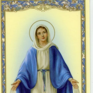 AVE MARIA - Immagine sacra - Immagine di preghiera - Confezione da 25