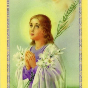 ST. MARIA GORETTI - Santino - Santino -Confezione da 25