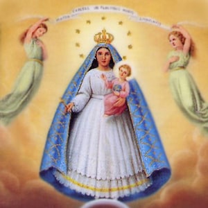 Oracion a Nuestra Senora a de la Caridad del Cobre A - Holy card - Prayer card -Pack of 25
