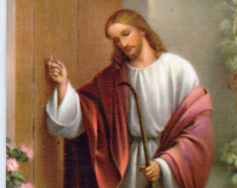 LEARNING CHRIST - Holy card - Prayer card -Pack of 25