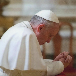 PAPIEŻ FRANCISZEK 2 - Obrazek święty - Obrazek modlitewny - Opakowanie 25 sztuk