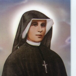 SANTA FAUSTINA 1 - Immagine sacra - Immagine di preghiera - Confezione da 25