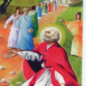 ST. TIMOTHY - Relikt Heilige Karte - Gesegnet von Papst Franziskus