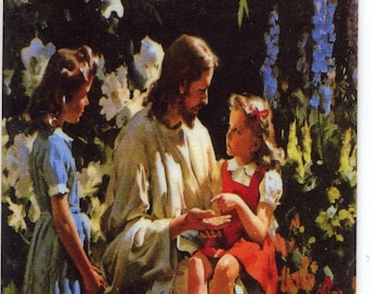 Children Learn What They Live - Holy card - Prayer card -Pack of 25
