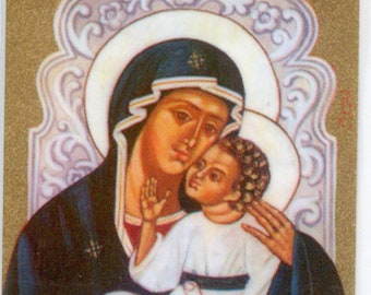 Our Lady Of Iviron - Holy card - Prayer card -Pack of 25