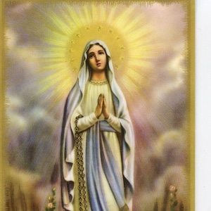 Regina Del Santissimo Rosario - Santino - Santino - Confezione da 25