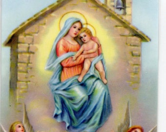 Our Lady Of Loreto - Holy card - Prayer card -Pack of 25