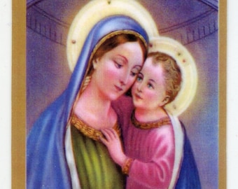 Our Lady of Good Counsel U - Holy card - Prayer card -Pack of 25
