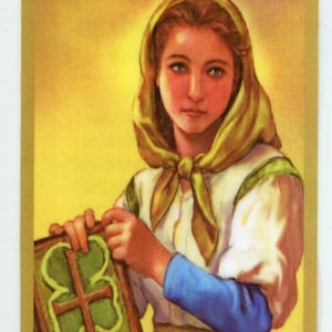 Prayer to St. Dymphna for Counselors U - Holy card - Prayer card -Pack of 25