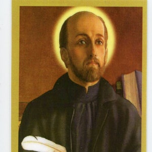 Gebet zu St. Ignatius von Loyola für Erzieher U - Heilige Karte - Gebetskarte - 25er Pack