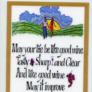 An Old Italian Blessing Prayer U - Holy card - Prayer card -Pack of 25