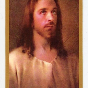 Dodici promesse del Sacro Cuore 3 U - Immagine sacra - Immagine di preghiera - Confezione da 25