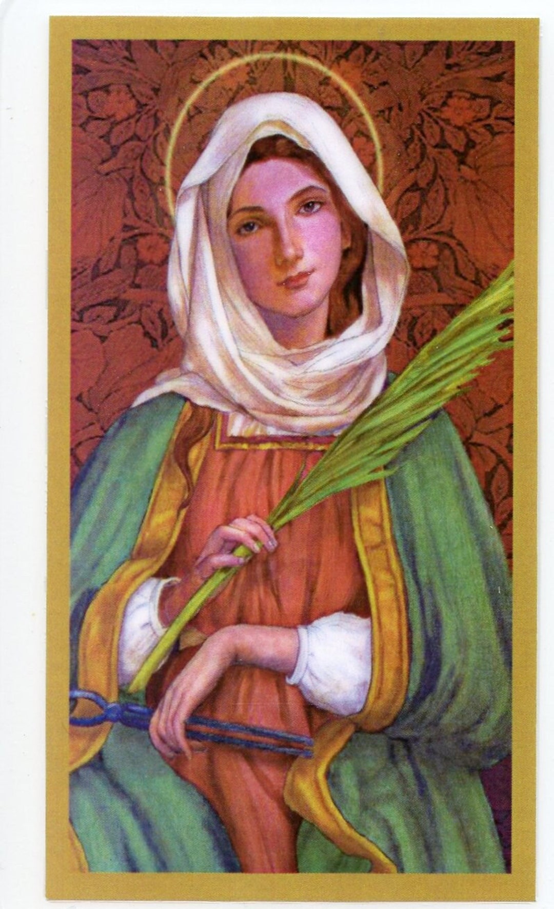 Prayer to Saint Apollonia for Dentists U Holy Card Prayer Card pack of