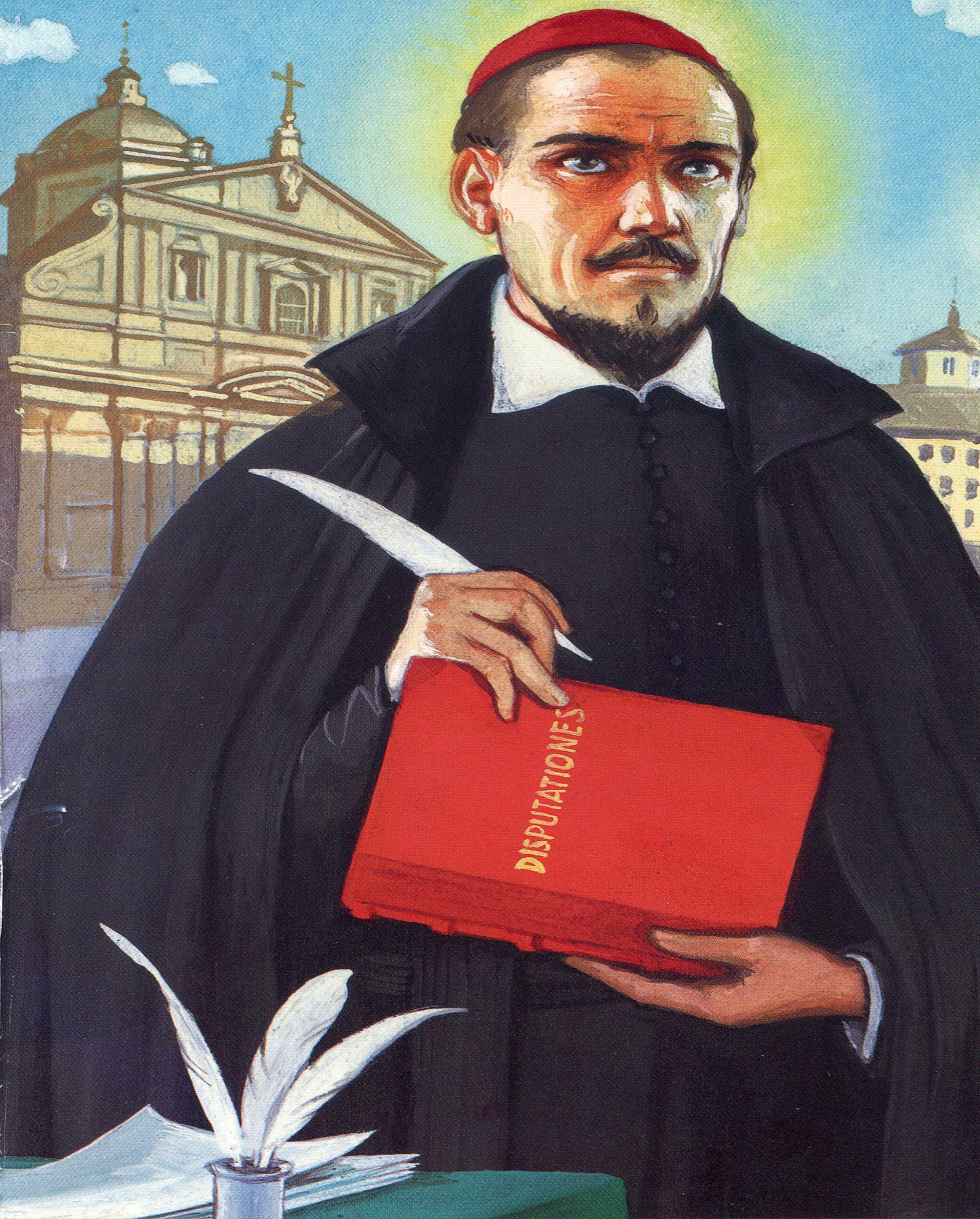 St Robert Bellarmine N Catholic picture print Etsy