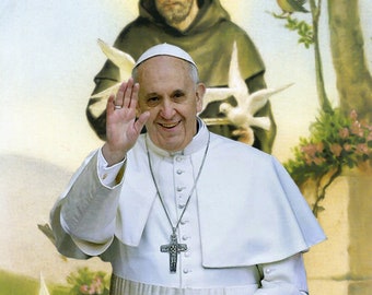 POPE FRANCIS 20 - Catholic picture - print