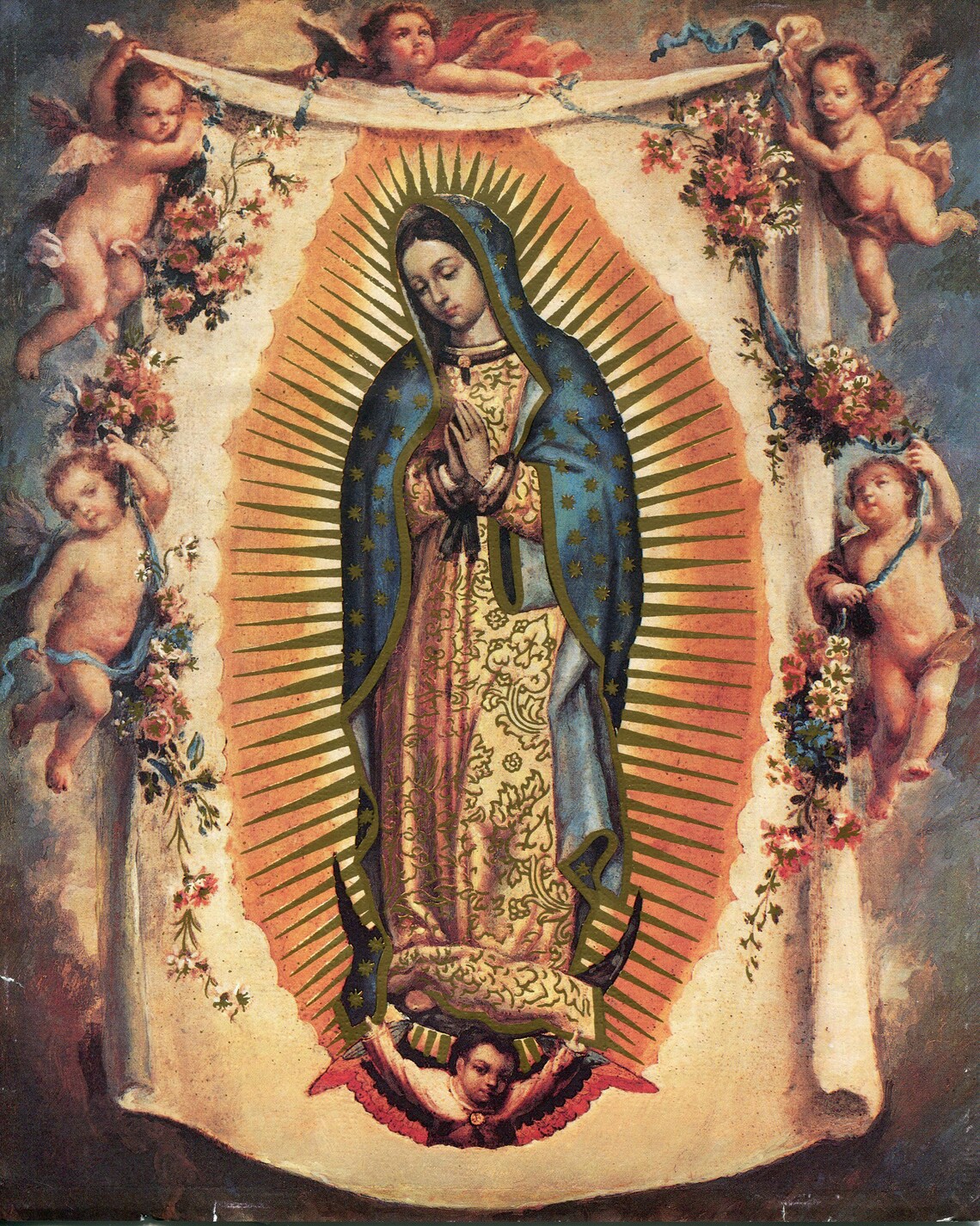 Immagine Della Madonna Di Guadalupe Madonna di Guadalupe-stampa di immagini cattoliche - Etsy Italia