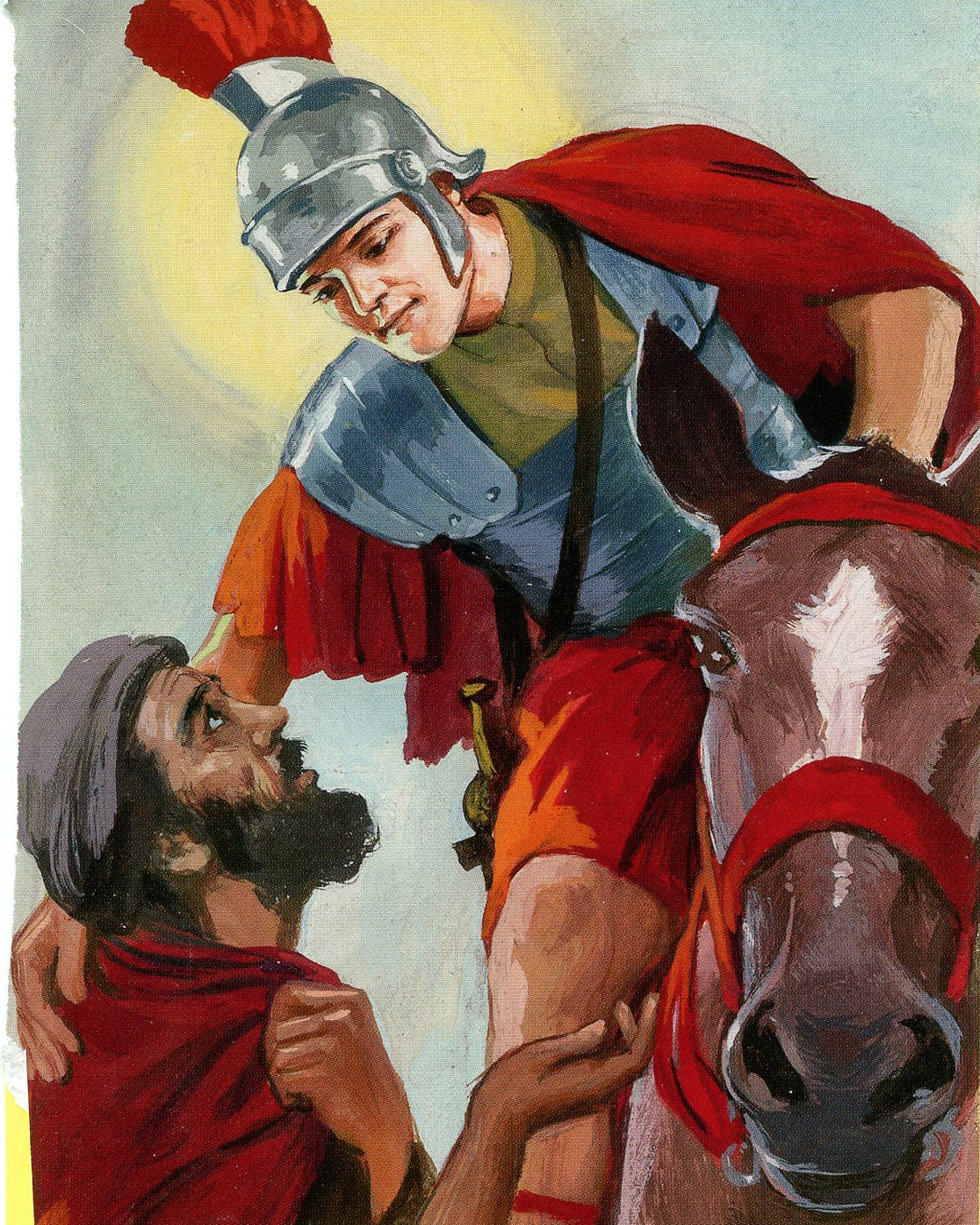 St. Martin of Tours V Catholic Picture Print Etsy