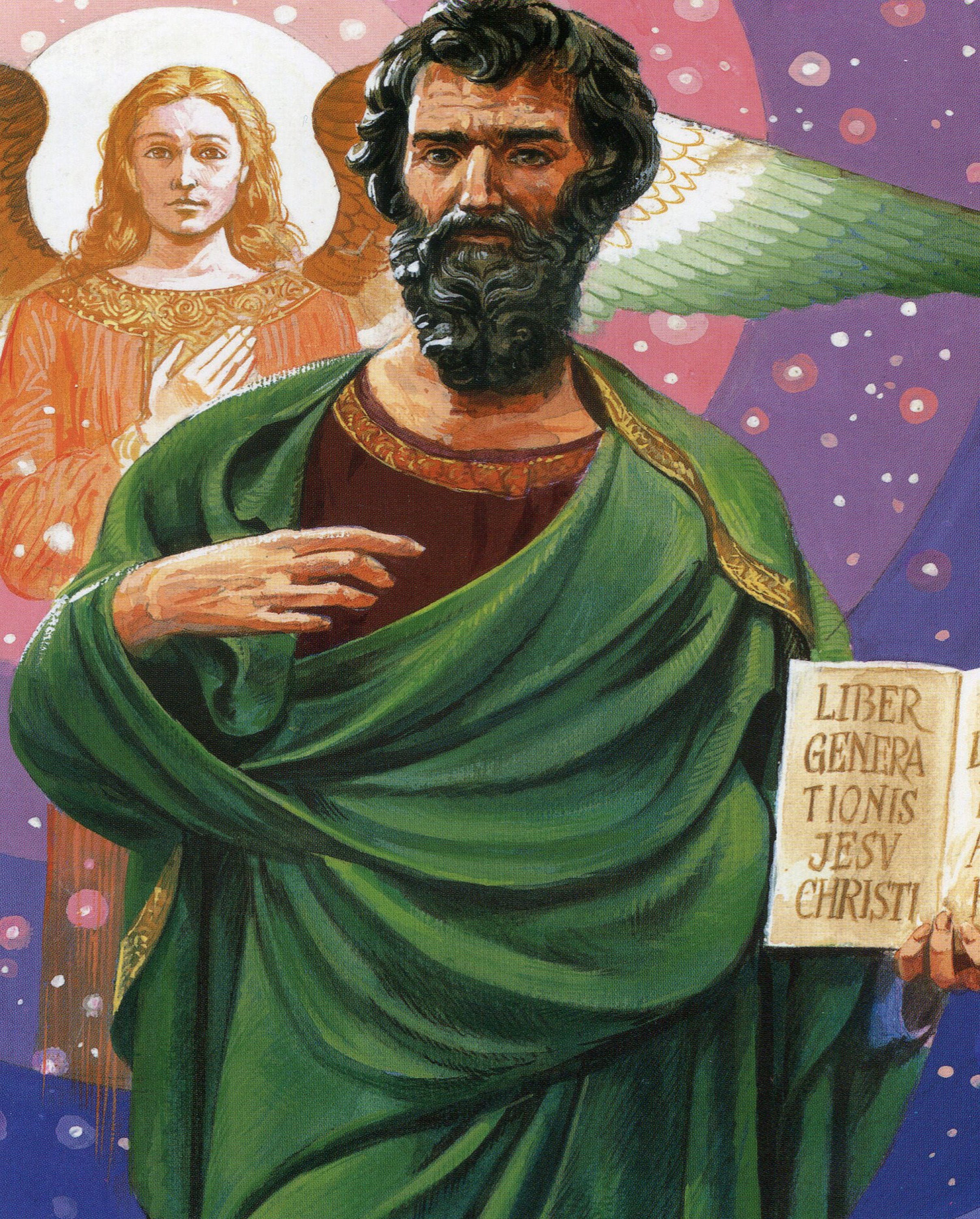 St Matthew N Catholic picture print Etsy