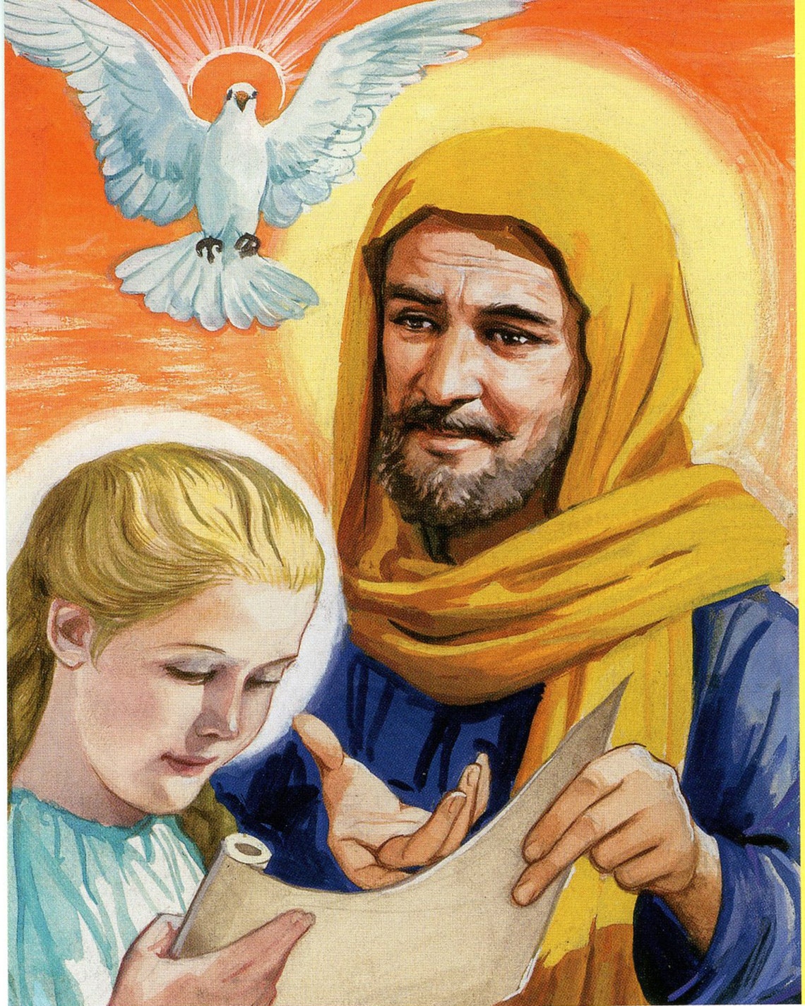 ST. JOACHIM V Catholic Picture Print Etsy