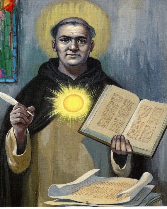 Santo Tomás de Aquino V Imagen católica impresión - Etsy México Santo Tomás de Aquino V Imagen católica impresión - Etsy México