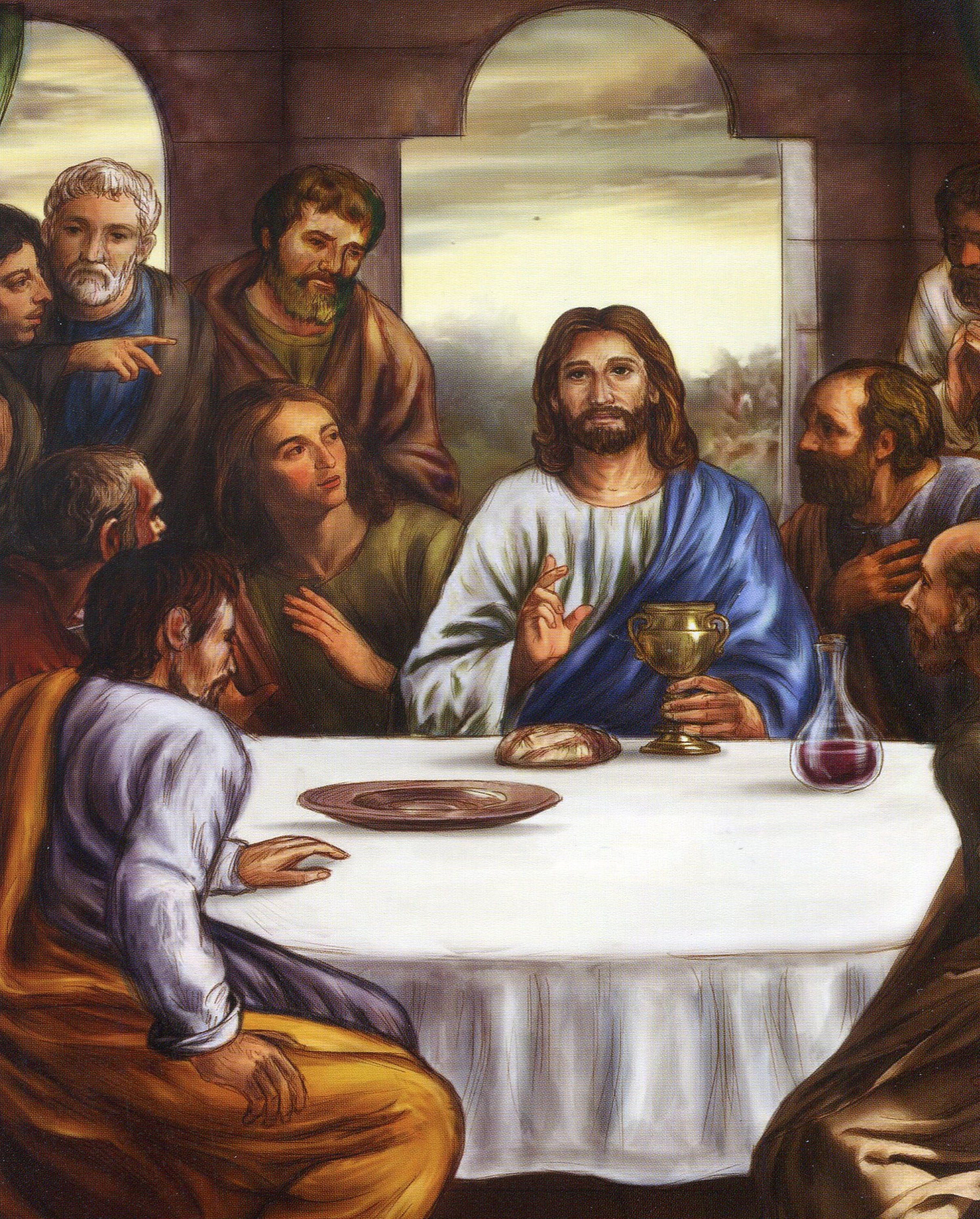 Last Supper N Catholic Picture Print - Etsy