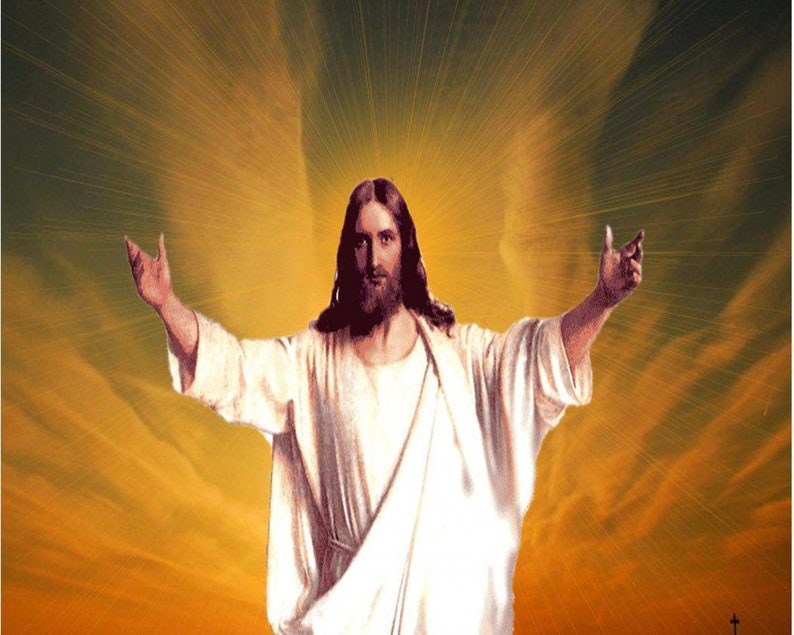 JESUS 33 Catholic Picture Print - Etsy