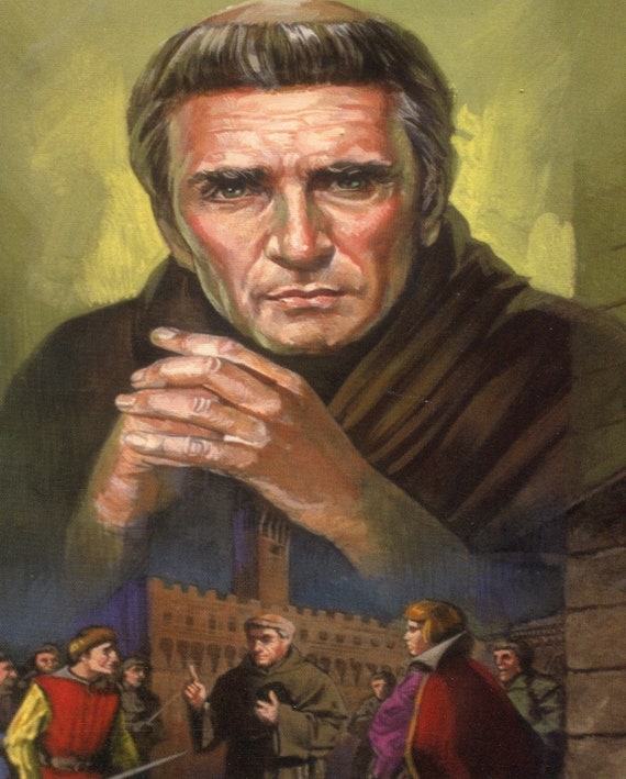 St Philip Benizi N Catholic Picture Print Etsy