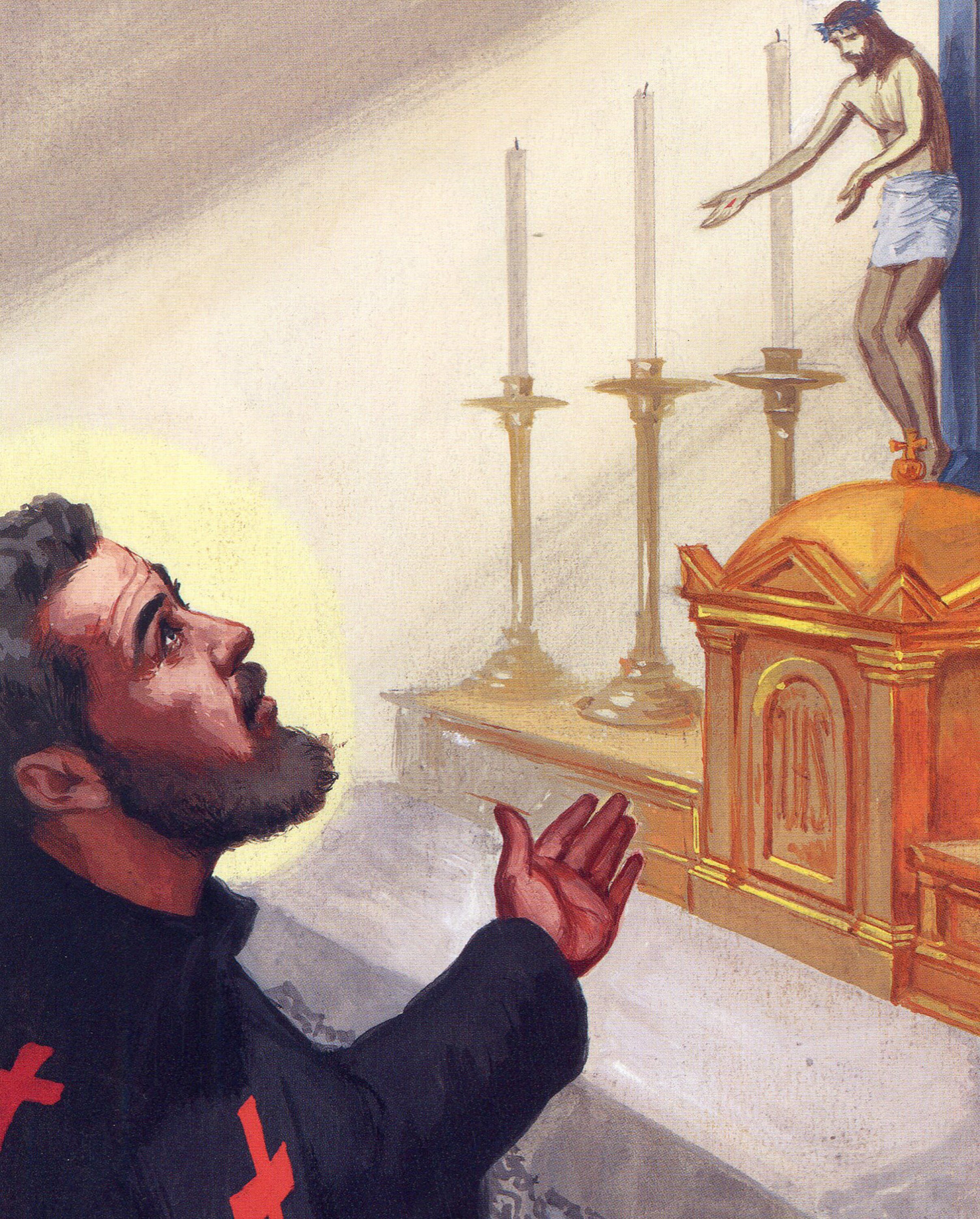 St Camillus de Lellis N Catholic picture print Etsy