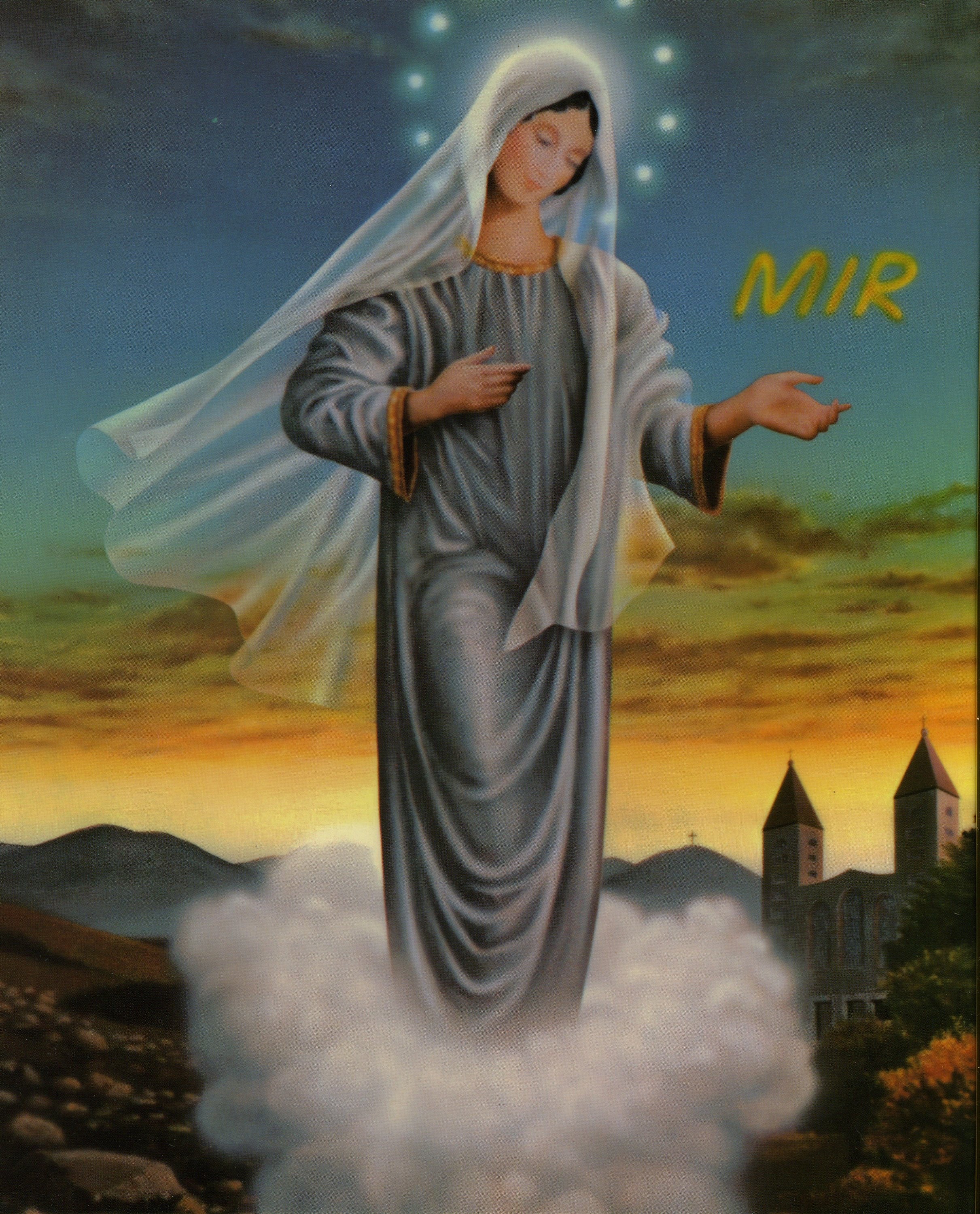Madonna Di Medjugorje Riconosciuta Dalla Chiesa Our Lady of Medjugorje Catholic Picture Print - Etsy Hong Kong