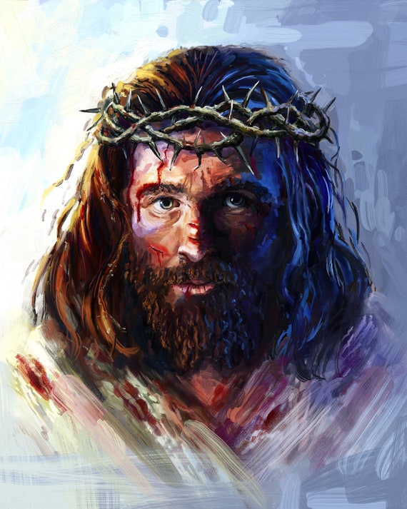 JESUS Sh23 Catholic Picture Print Etsy