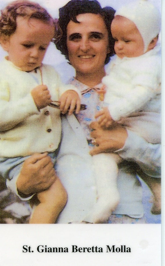 ST. GIANNA Holy Card Prayer Card pack of 25 Etsy