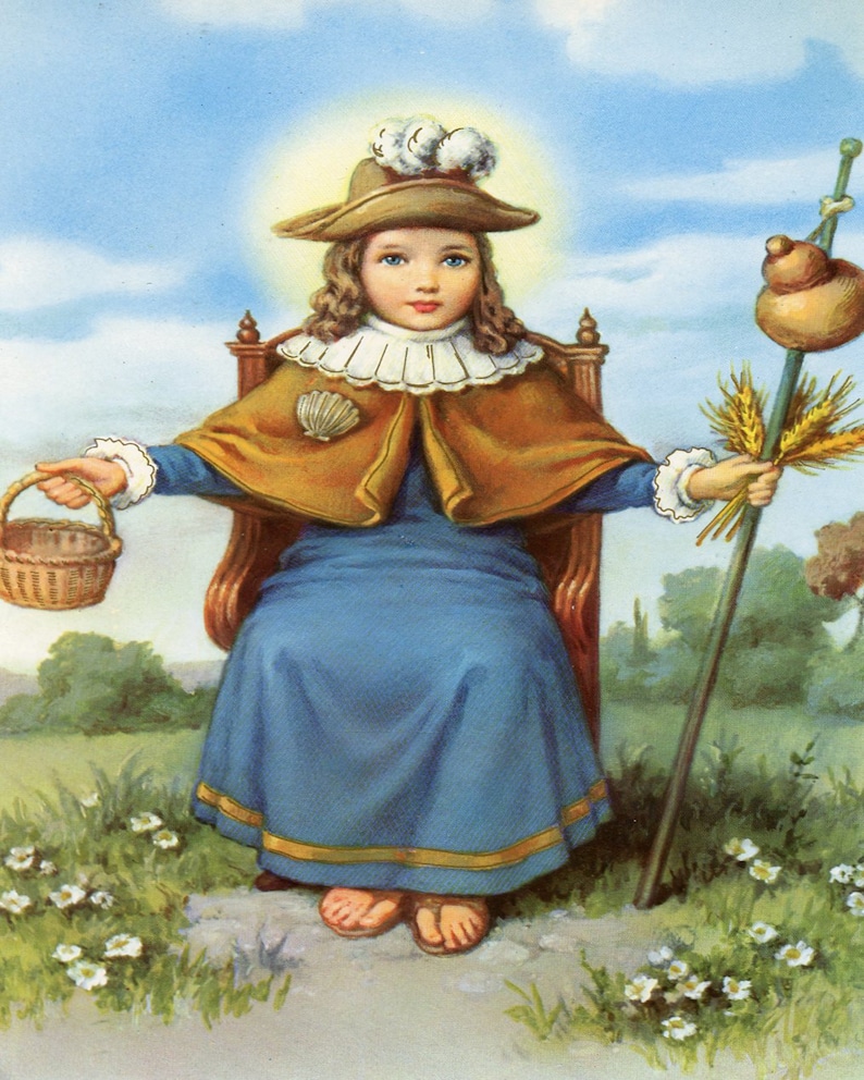 Nino De Atocha Catholic Picture Print Etsy