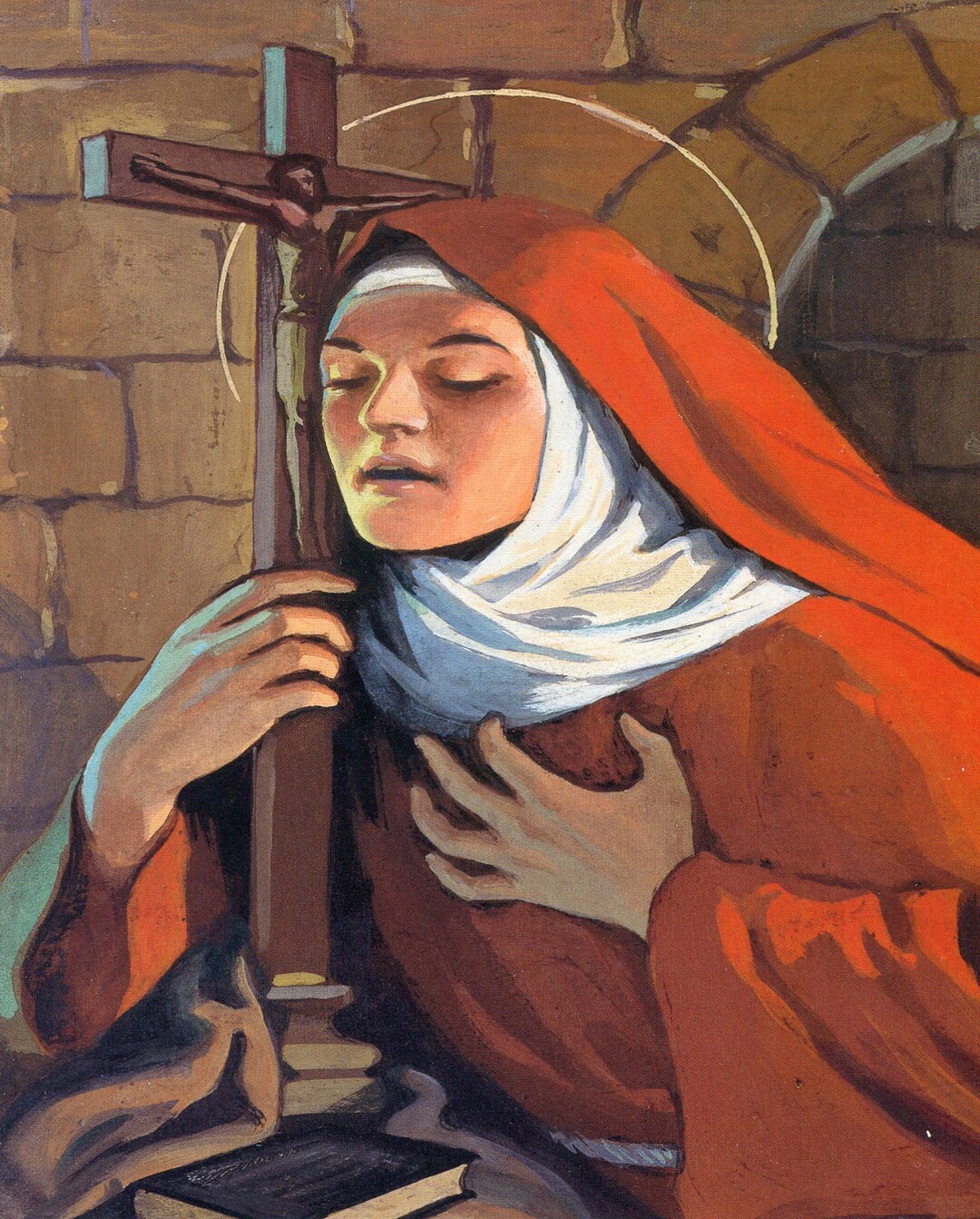 St Margaret of Cortona N Catholic Picture Print Etsy
