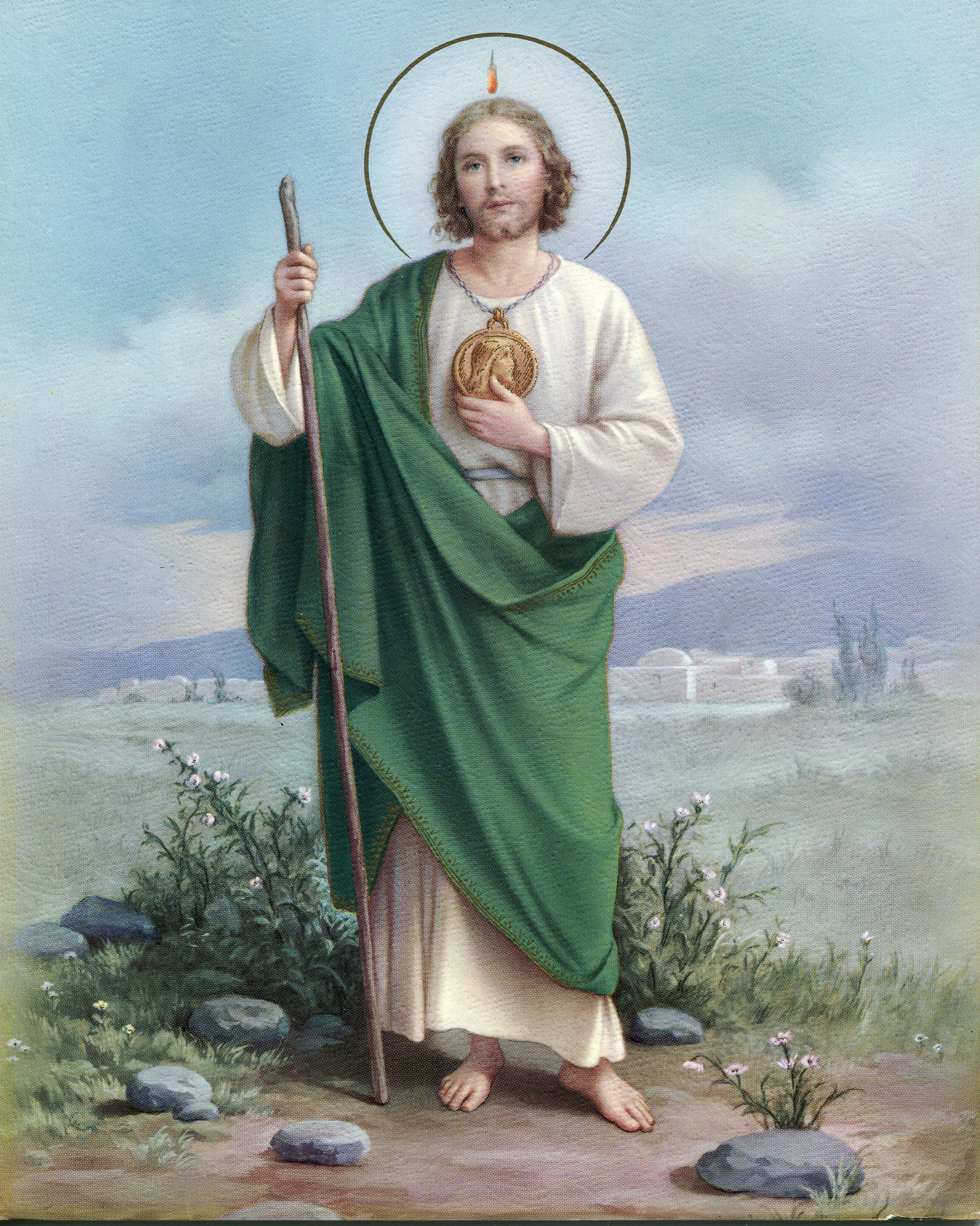 ST. JUDE Catholic Picture Print Etsy
