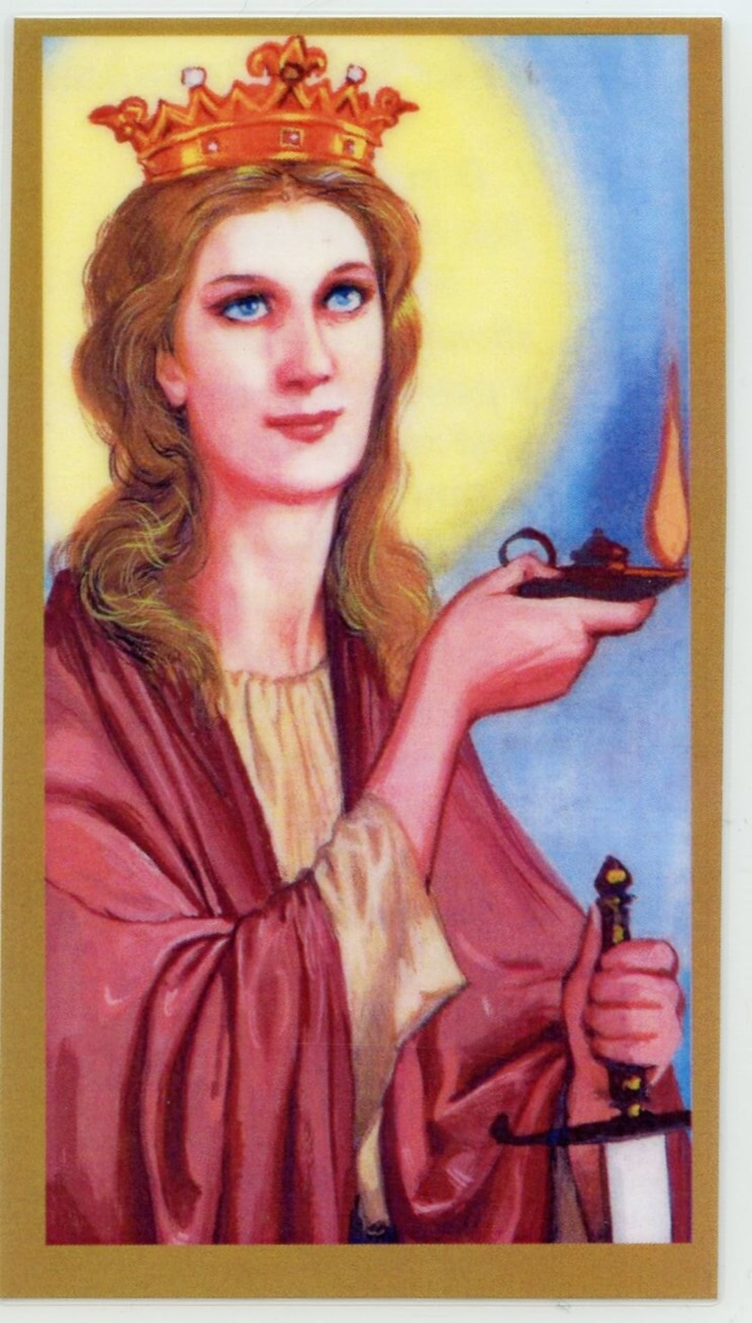 Prayer to St. Dymphna U Holy Card Prayer Card pack of 25 Etsy